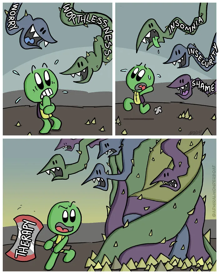 I Created These 89 Comics About Life, Friendships, and Mental Health