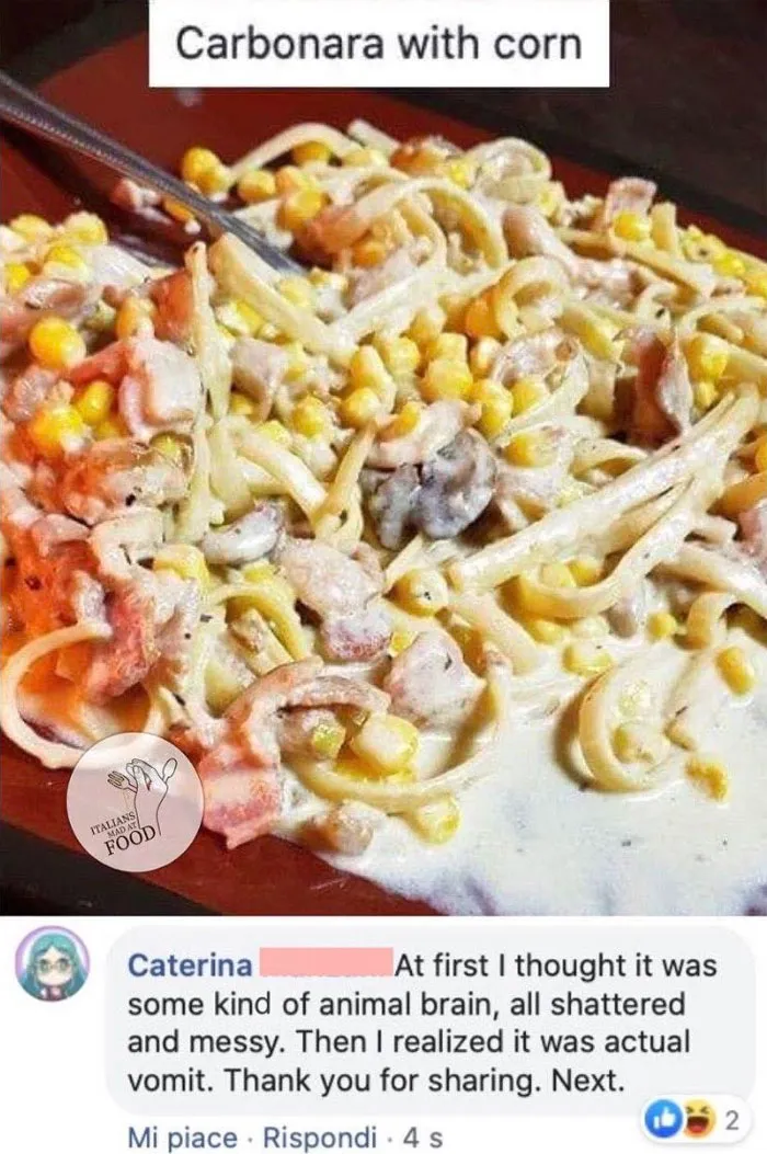45 Times Italians Expressed Their Disgust Over Italian Dishes Cooked By Other People