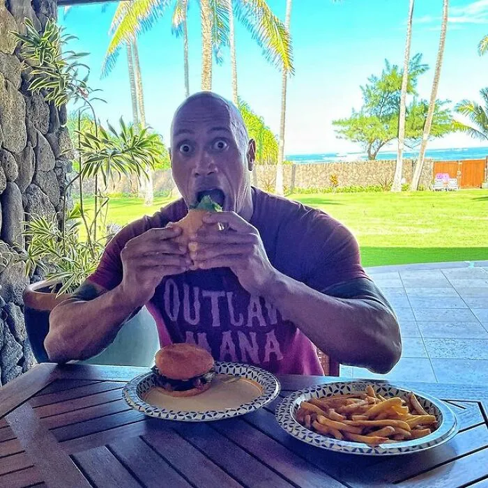 Hamburgers With Double Fries
