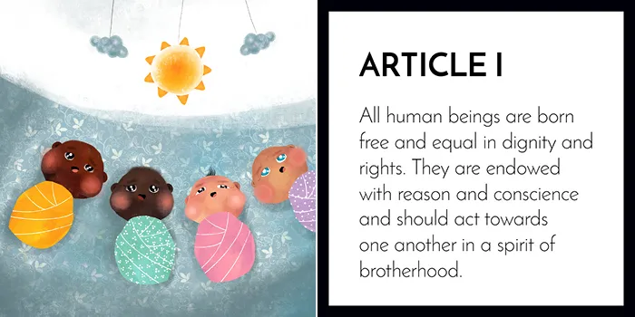 Article 1: All Human Beings Are Born Free And Equal