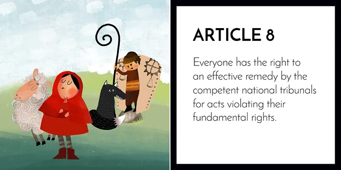 Article 8: Everyone Has The Right To An Effective Remedy By Tribunals