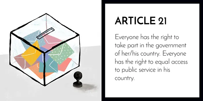 Article 21: Everyone Has The Right To Vote