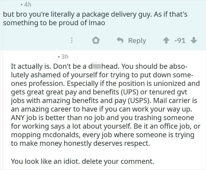 Showing Respect For One Another’s Professions