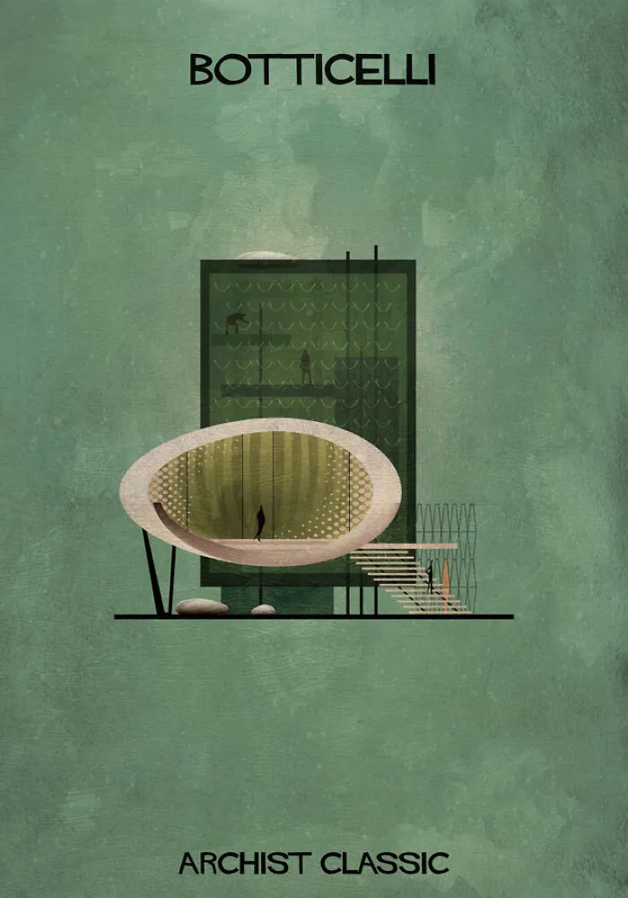 If 30 Iconic Artists Were Architects, As Imagined By Federico Babina