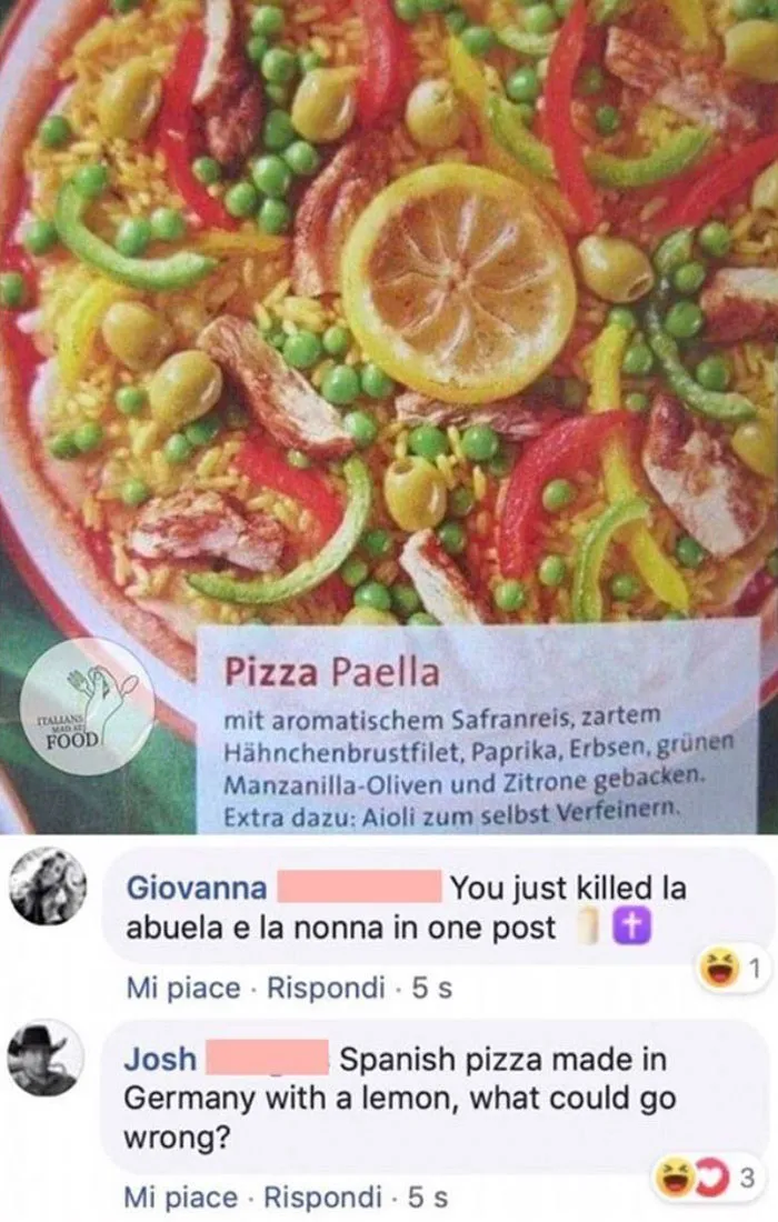 45 Times Italians Expressed Their Disgust Over Italian Dishes Cooked By Other People