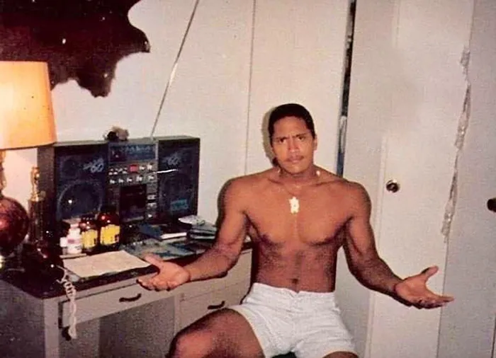15-Year-Old Dwayne Johnson Circa 1987