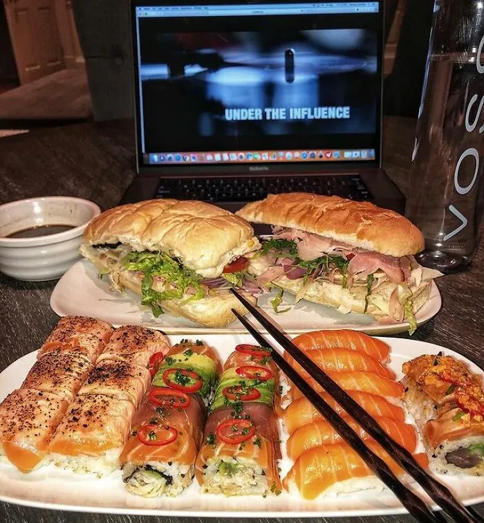Sushi On Cheat Days Are Called The Sunday Sushi Train