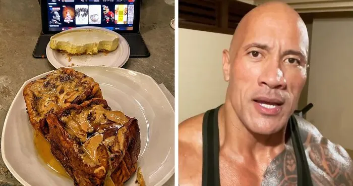 Dwayne ‘The Rock’ Johnson’s Cheat Meals Are Going Viral, And Here Are 30 Of The Craziest Ones