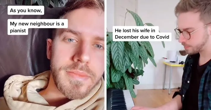 Man Goes Viral With 1.7M Views After Filming Himself Playing Piano Duets With A Mystery Neighbor On The Other Side Of The Wall