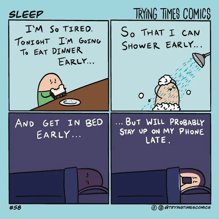 40 Short And Funny Comics With Twisted Endings By Trying Times Comics