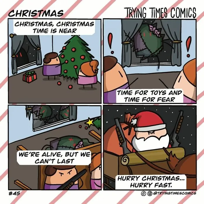 40 Short And Funny Comics With Twisted Endings By Trying Times Comics
