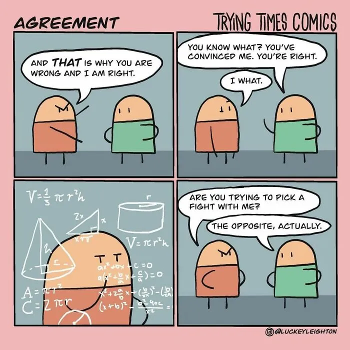 40 Short And Funny Comics With Twisted Endings By Trying Times Comics