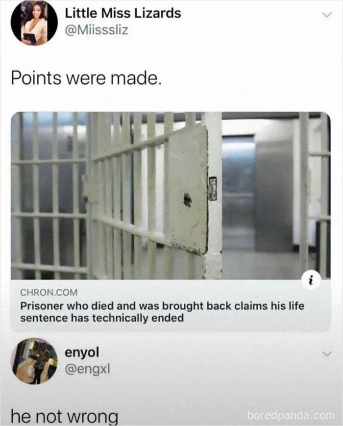 He’s Not Wrong...