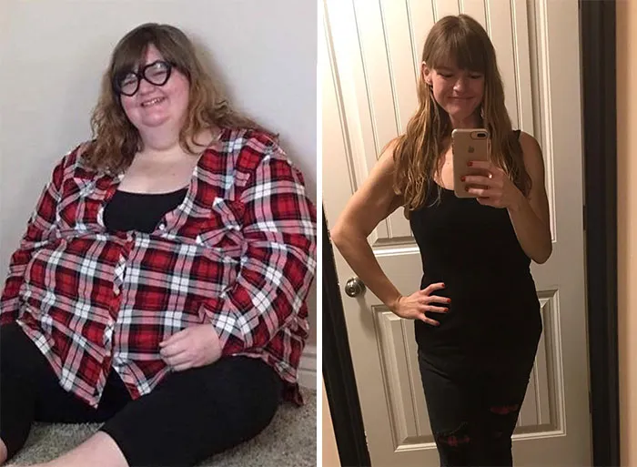 192 kg -> 70 kg. Oficialmente en un IMC saludable