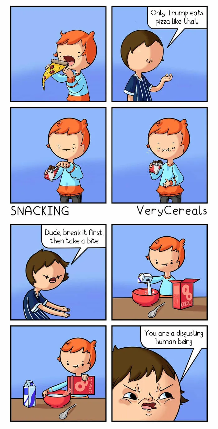 50 Comics With Funny Twists By VeryCereals