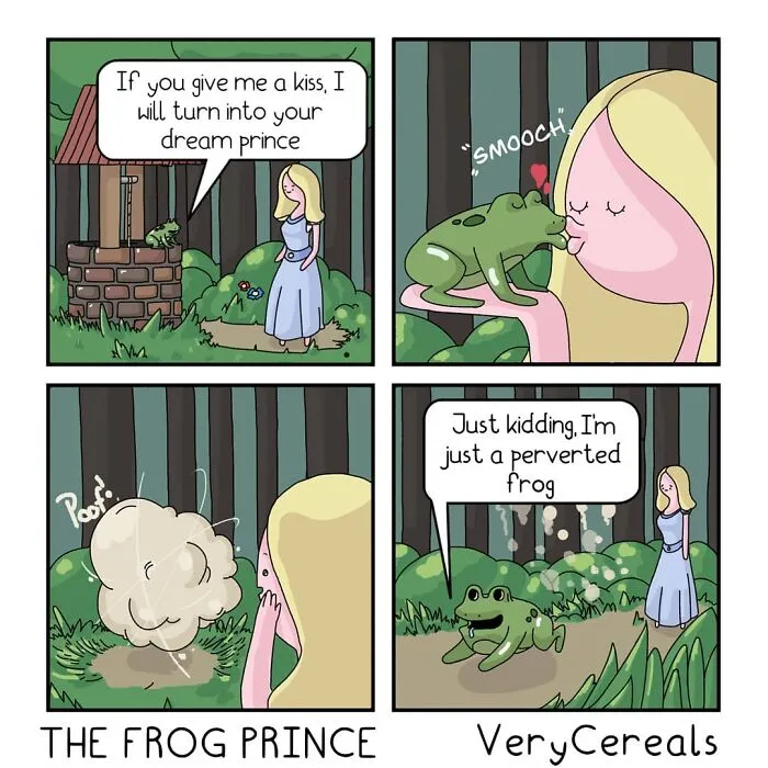50 Comics With Funny Twists By VeryCereals