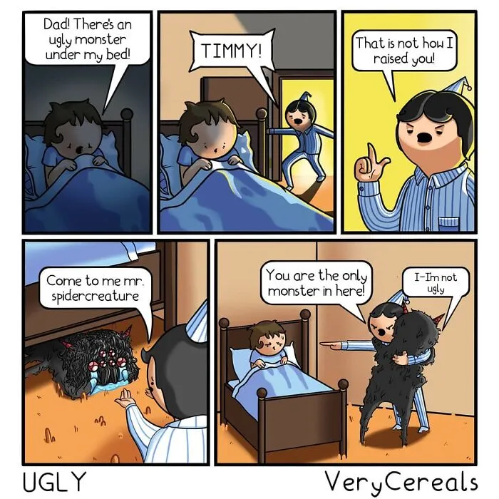 50 Comics With Funny Twists By VeryCereals
