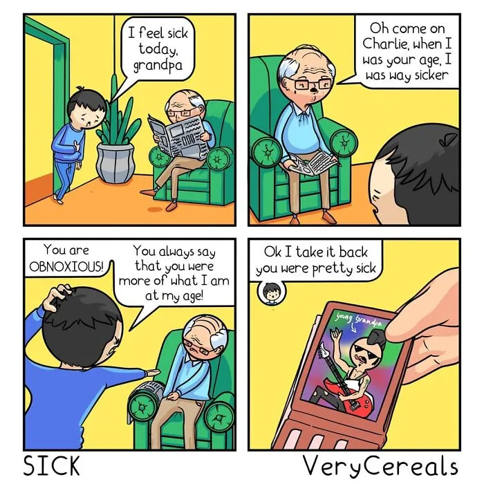 50 Comics With Funny Twists By VeryCereals