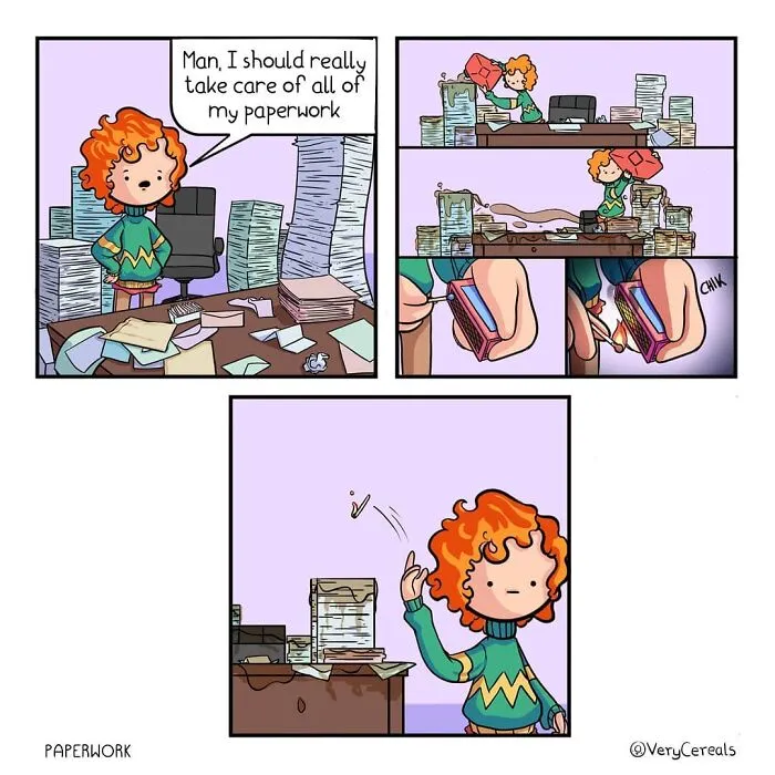 50 Comics With Funny Twists By VeryCereals