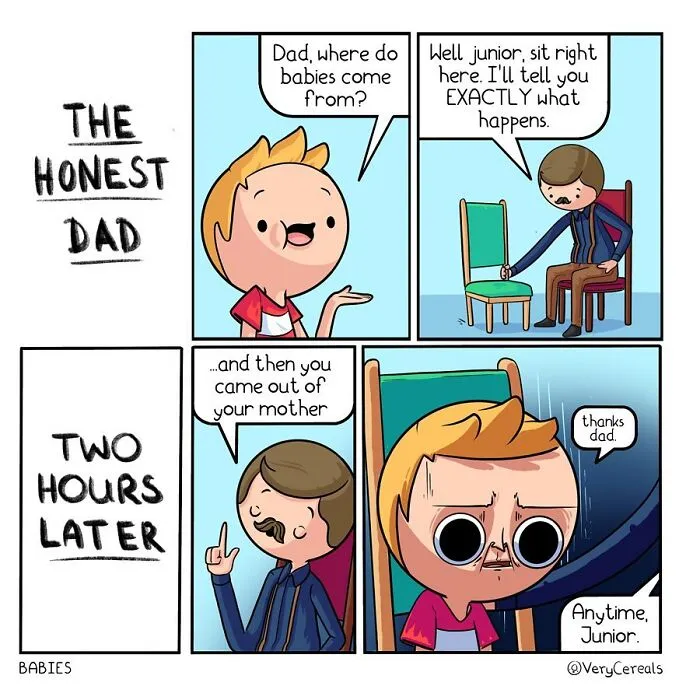 50 Comics With Funny Twists By VeryCereals