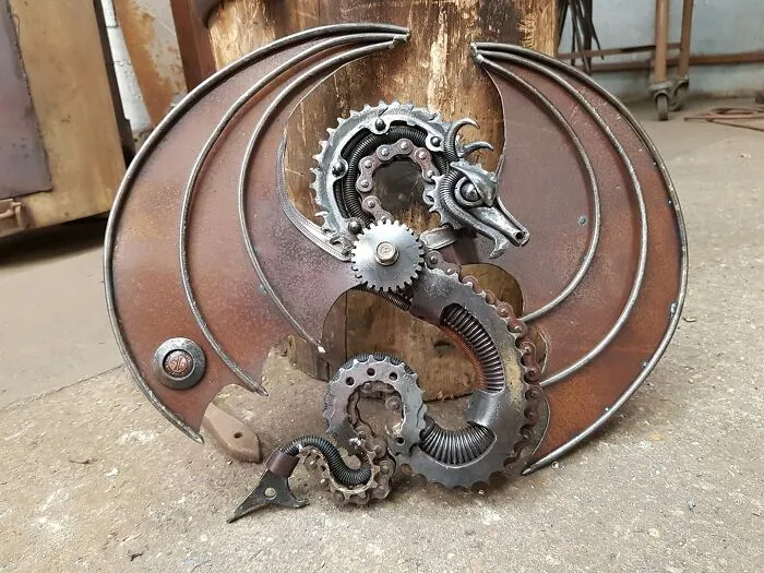 56 Amazing Sculptures Made Out Of Scrap Metal By Alan Williams