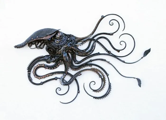 56 Amazing Sculptures Made Out Of Scrap Metal By Alan Williams