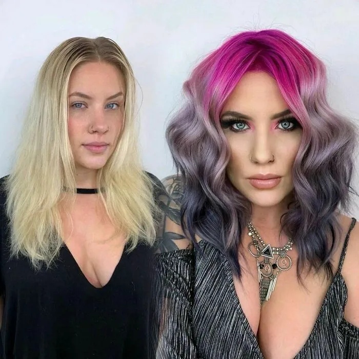 28 Women Who Chose An Unusual Color For Their Hair And Ended Up Looking Badass
