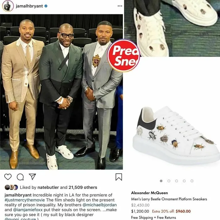 2020: El año de la ganga. Zapatillas Alexander McQueen, $960