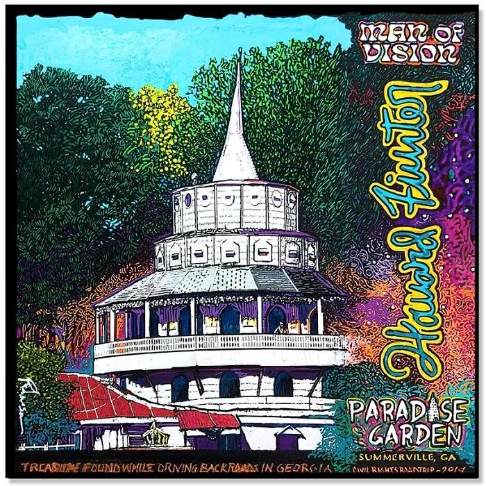 Found By Accident After Driving From Chickamauga Battlefied To Anniston, Alabama To See The Freedom Riders Memorial. Howard Is A World Famous Folk Artist. He Built His House And Filled The Remains 8 Acres With Artwork And Buildings