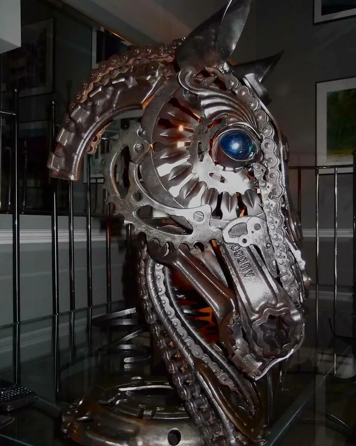 56 Amazing Sculptures Made Out Of Scrap Metal By Alan Williams