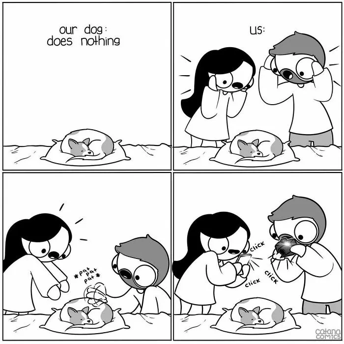 Girlfriend Secretly Illustrates Everyday Life With Her Boyfriend, He Uploads Comics Online And They Go Viral (30 New Pics)