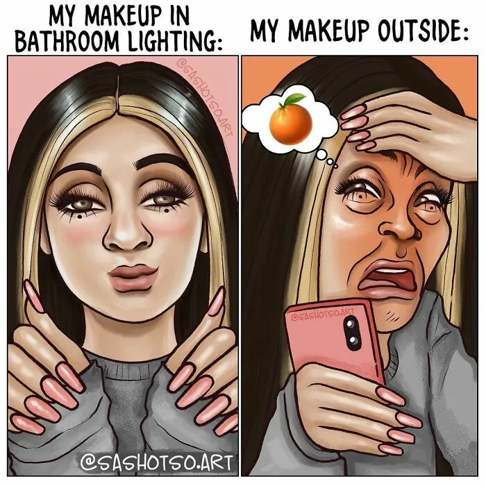 Relatable Girl Struggles Illustrated In 40 Comics By Sashotso Art (New Pics)
