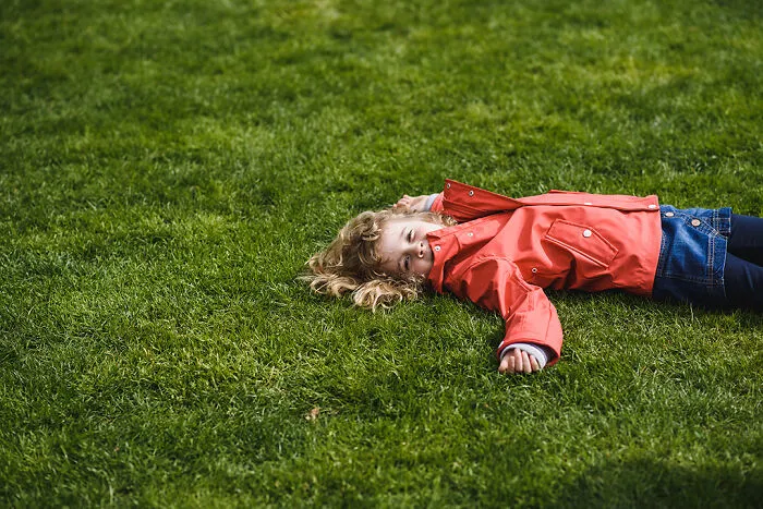 Chilling In Grass