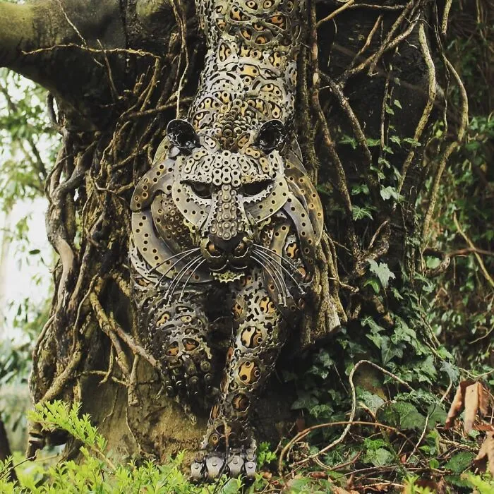 56 Amazing Sculptures Made Out Of Scrap Metal By Alan Williams