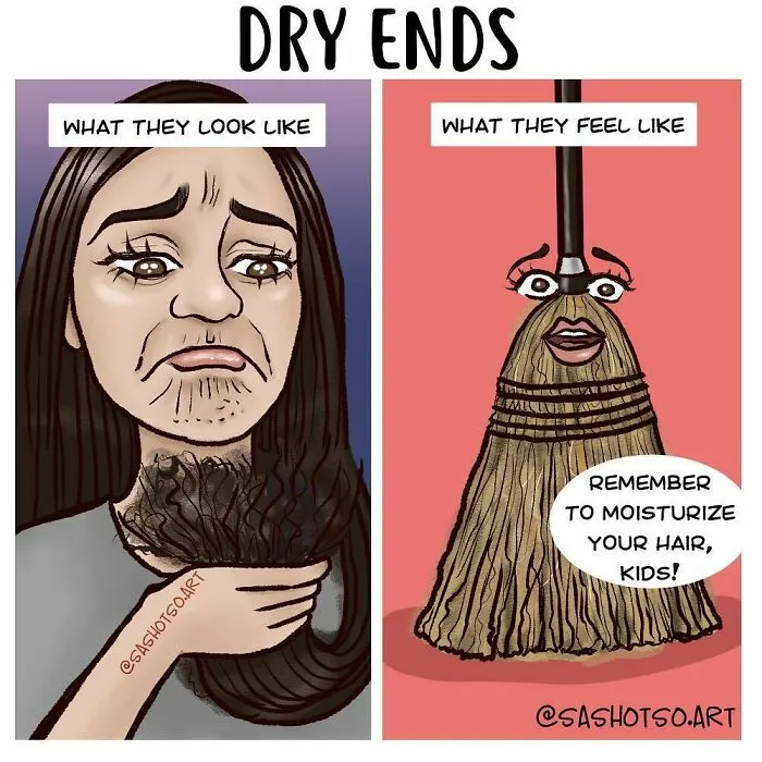 Relatable Girl Struggles Illustrated In 40 Comics By Sashotso Art (New Pics)