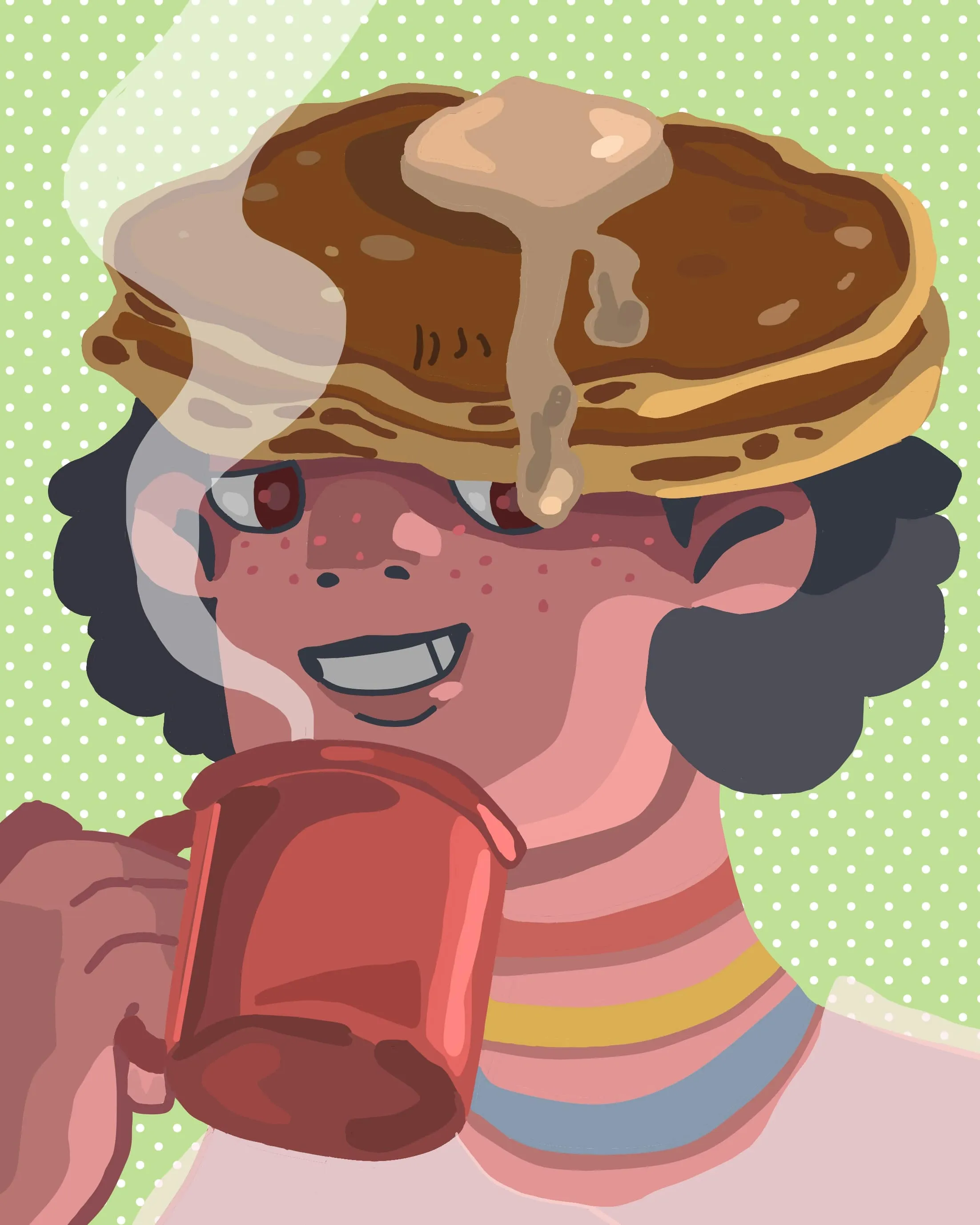 "I've Made A Cute Breakfast Inspired Character!"