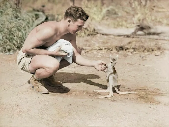20 Fotos históricas y lo que hay tras ellas, coloreadas por Cassowary Colorizations