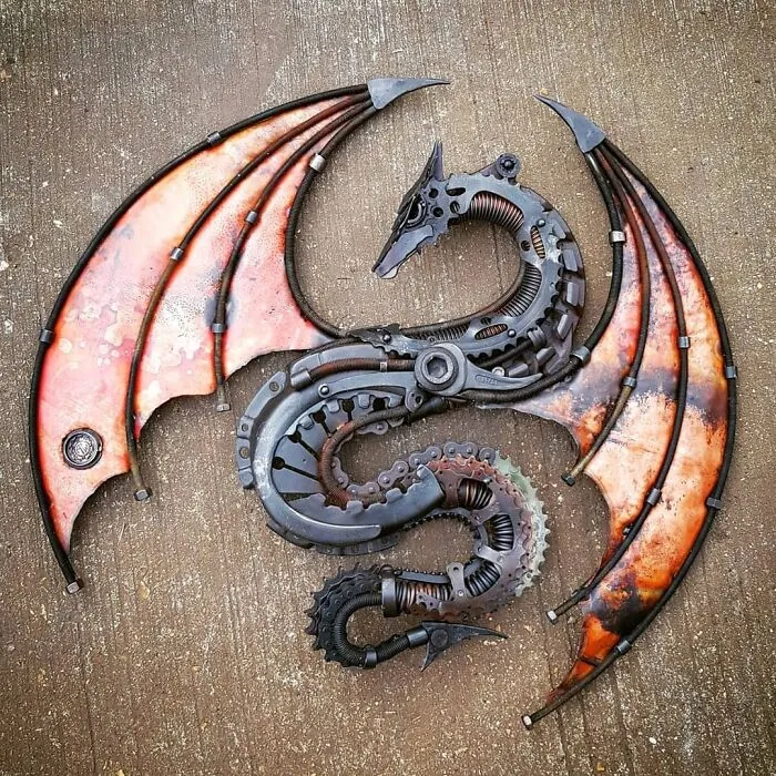 56 Amazing Sculptures Made Out Of Scrap Metal By Alan Williams