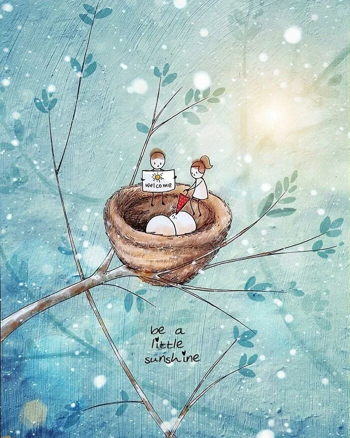 Indian Artist Make Beautiful Surreal Illustrations About Love And Life