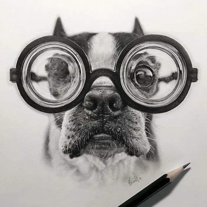 Artist Makes Realistic Pet Portraits Using Only A Pencil, Here Are The Best 49 Works