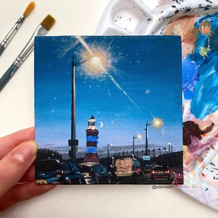 I Create Miniature Paintings Based On Memories And Moments From My Life, Here Are My Best 70 Works