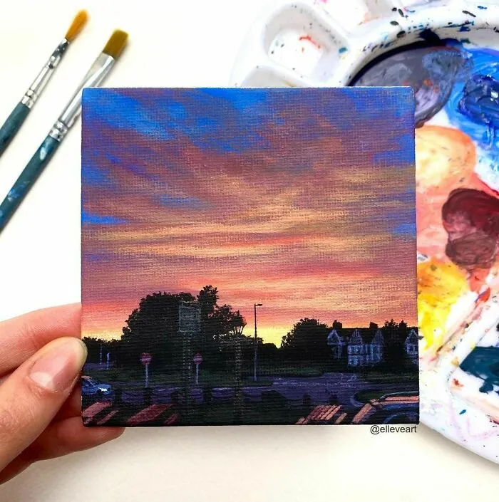 I Create Miniature Paintings Based On Memories And Moments From My Life, Here Are My Best 70 Works