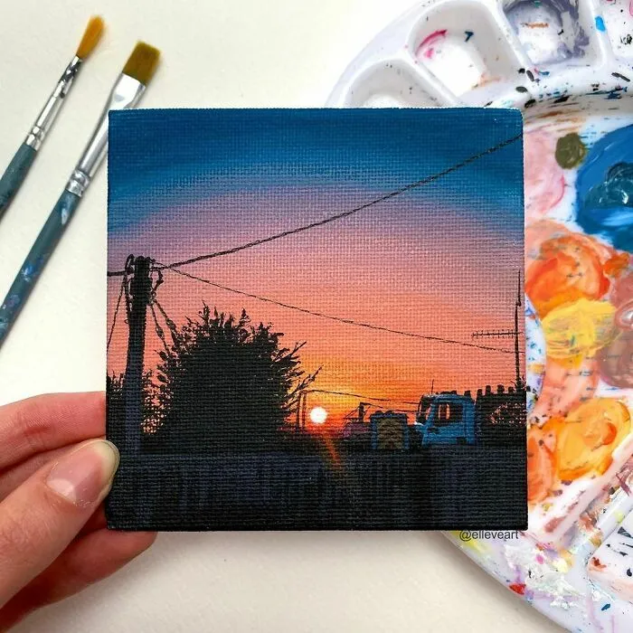 I Create Miniature Paintings Based On Memories And Moments From My Life, Here Are My Best 70 Works