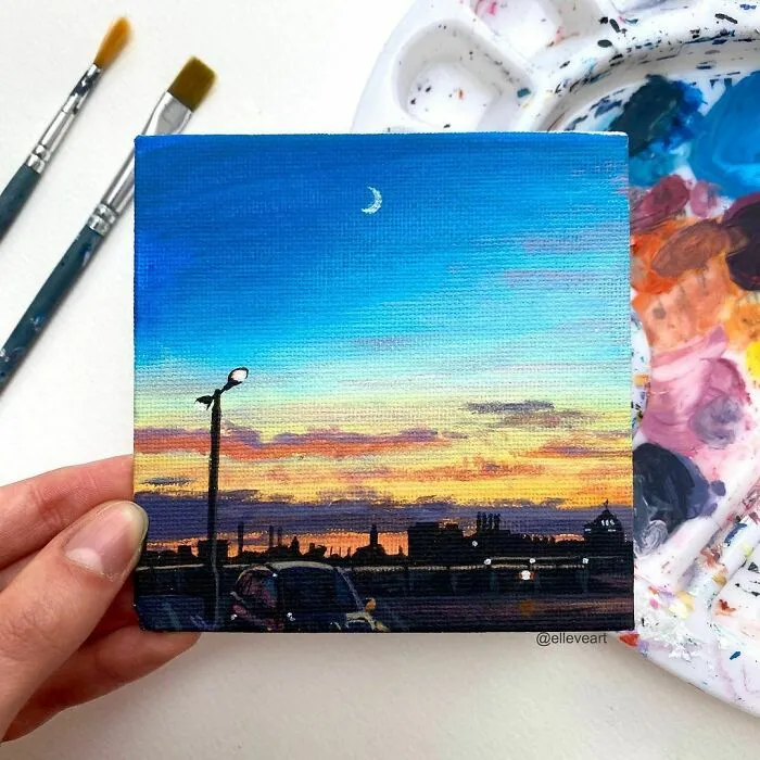 I Create Miniature Paintings Based On Memories And Moments From My Life, Here Are My Best 70 Works