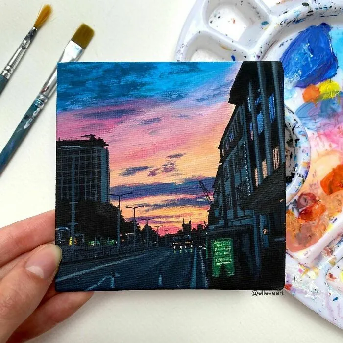 I Create Miniature Paintings Based On Memories And Moments From My Life, Here Are My Best 70 Works
