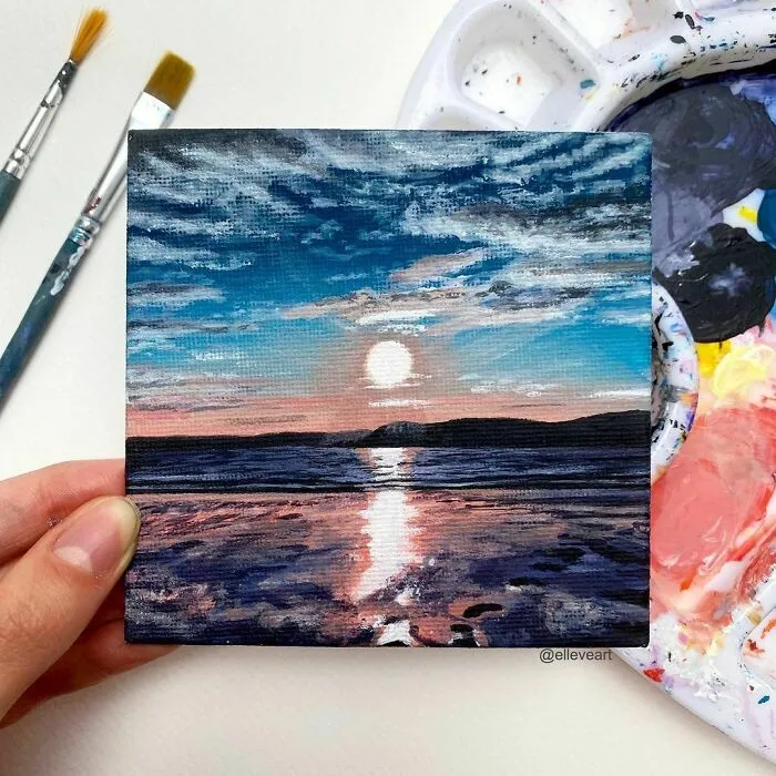 I Create Miniature Paintings Based On Memories And Moments From My Life, Here Are My Best 70 Works