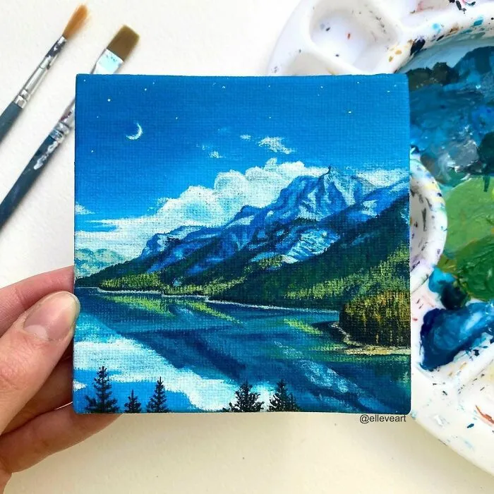 I Create Miniature Paintings Based On Memories And Moments From My Life, Here Are My Best 70 Works