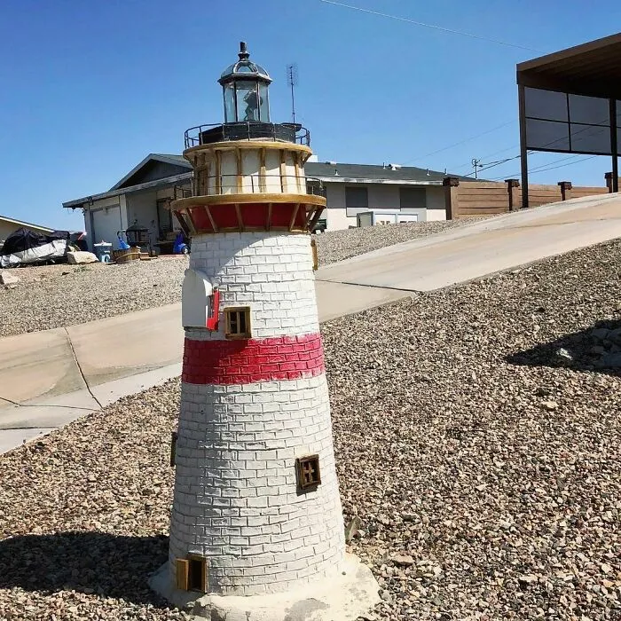 Yep, There Is A Mailbox In That Lighthouse