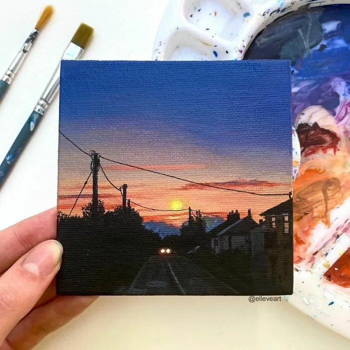 I Create Miniature Paintings Based On Memories And Moments From My Life, Here Are My Best 70 Works
