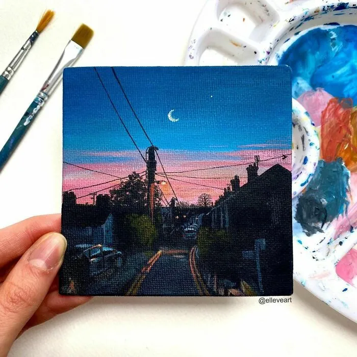 I Create Miniature Paintings Based On Memories And Moments From My Life, Here Are My Best 70 Works